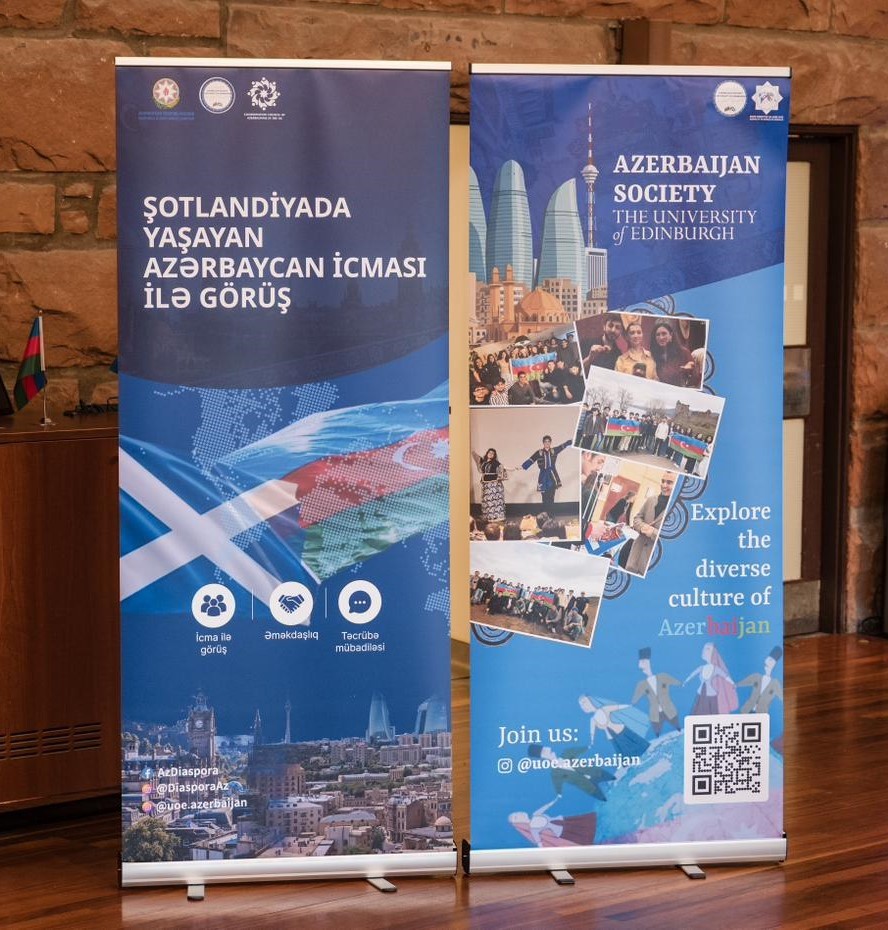 Fuad Muradov Edinburq Universitetində görüş keçirdi - FOTOLAR